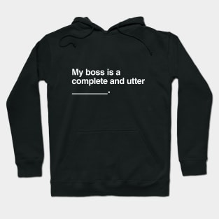 Bosses Against Humanity Hoodie